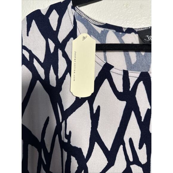 JOSTAR Slinky Travel Knit Knee Length Sleeveless TANK DRESS Women's Size Small - Picture 3 of 7